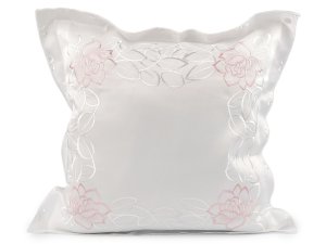 Povlak na polštář vyšívaný 45x45 cm