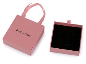 Krabička na šperky s uchem 9x9 cm