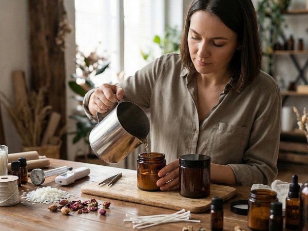 Vosk řepkový - čočky k výrobě svíček 1000 g