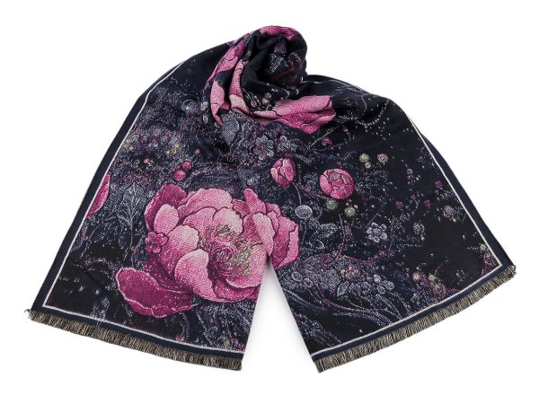 Šátek / šála / pléd typu kašmír 70x185 cm