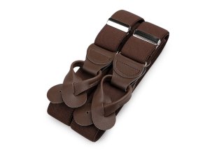 Šle na knoflíky šíře 3,5 cm délka 120 cm