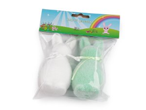 Polystyrenový zajíček k dalšímu tvoření a dekorování