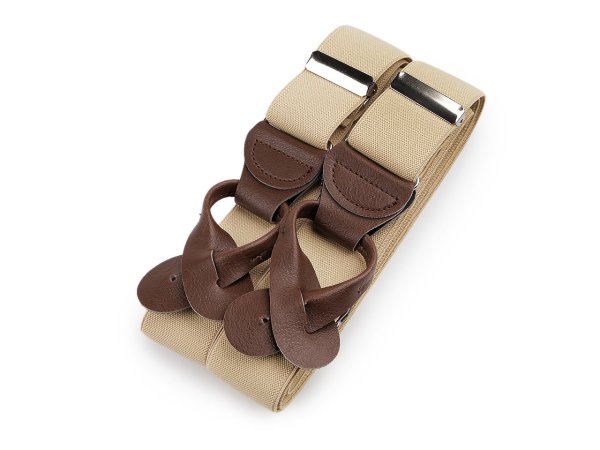 Šle na knoflíky šíře 3,5 cm délka 120 cm