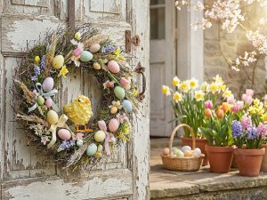 Drátěný základ na věnec Ø35 cm