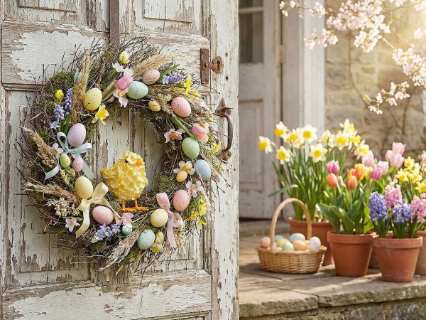 Drátěný základ na věnec Ø35 cm