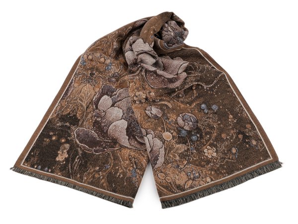 Šátek / šála / pléd typu kašmír 70x185 cm