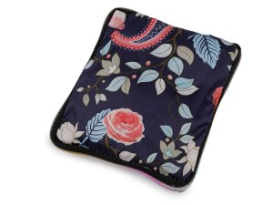 Skládací nákupní taška se zipem pevná 38x44 cm