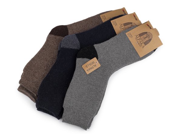 Pánské vlněné ponožky Alpaka