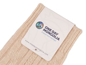 Vlněné ponožky mongolské unisex