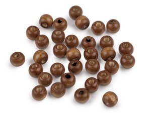 Dřevěné korálky Ø10 mm