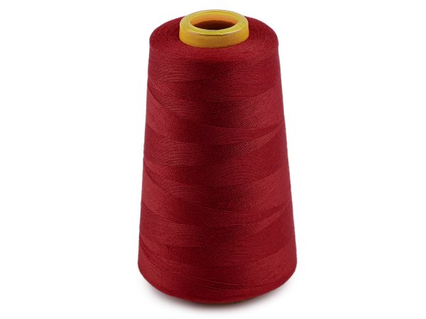 Polyesterové nitě pro overlocky i klasické šití návin 3000 yards PES 40S/2