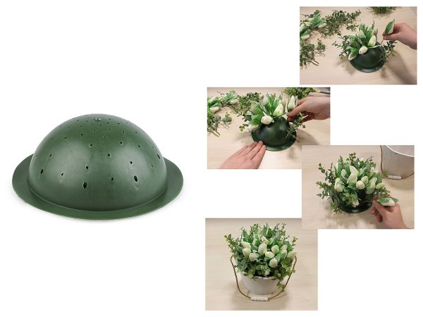 Aranžovací napichovací klobouk Ø16,5 cm