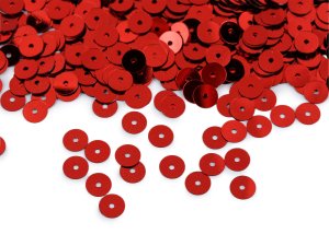 Flitry hladké Ø6 mm metalické