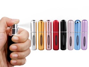 Cestovní plnitelný rozprašovač na parfém 8 cm