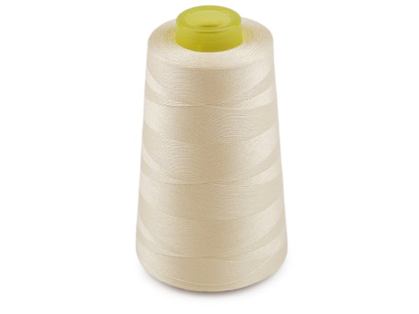 Polyesterové nitě pro overlocky i klasické šití návin 3000 yards PES 40S/2