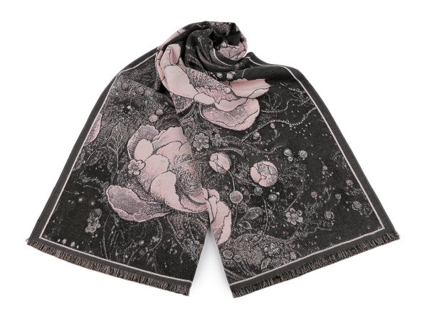 Šátek / šála / pléd typu kašmír 70x185 cm