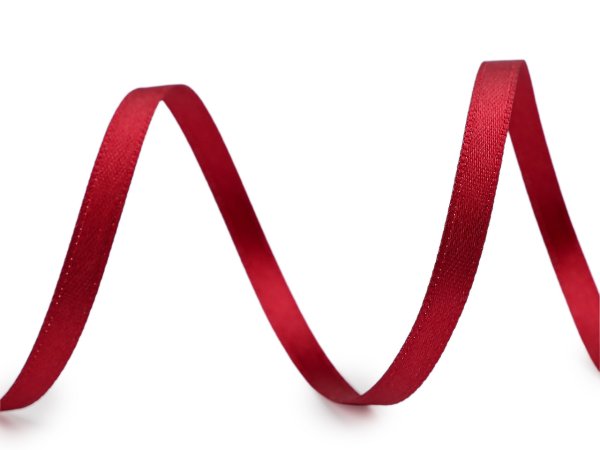 Atlasová stuha oboulící šíře 5 mm