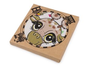 Dětský obrázkový kapesník v přírodní krabičce