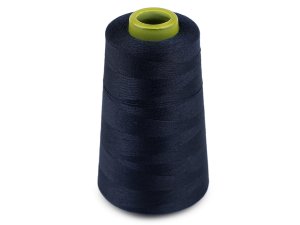 Polyesterové nitě pro overlocky i klasické šití návin 3000 yards PES 40S/2