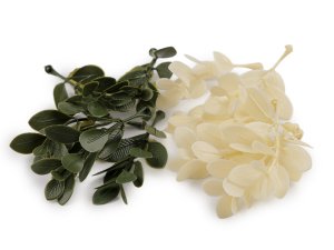 Umělá mini větvička buxus k aranžování a tvorbě voniček