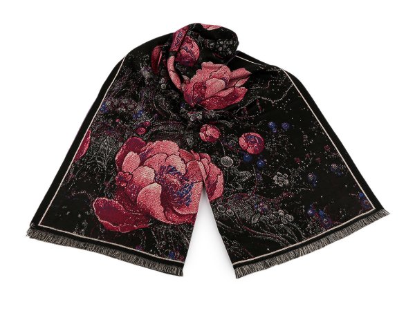 Šátek / šála / pléd typu kašmír 70x185 cm