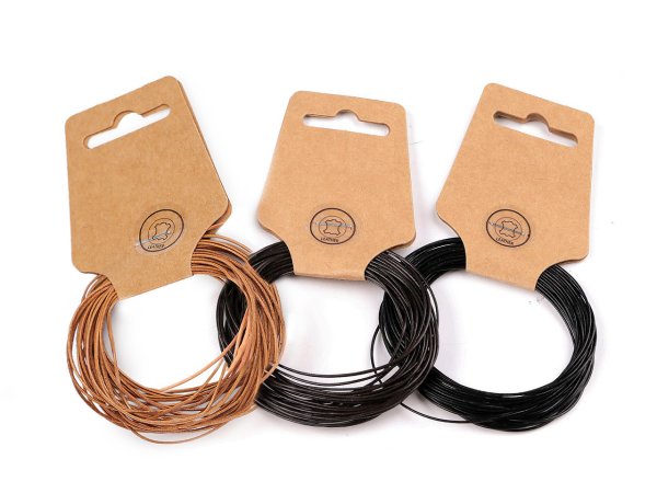 Kožená šňůrka Ø1 mm