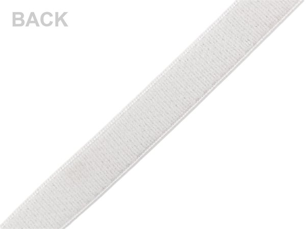 Pruženka brokátová / ramínková šíře 10 mm s lurexem