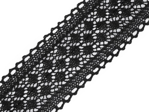 Krajka / vsadka paličkovaná šíře 70 mm