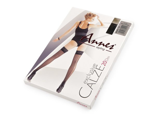 Dámské punčochy samodržící 20 den