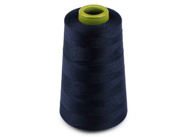 Polyesterové nitě pro overlocky i klasické šití návin 3000 yards PES 40S/2