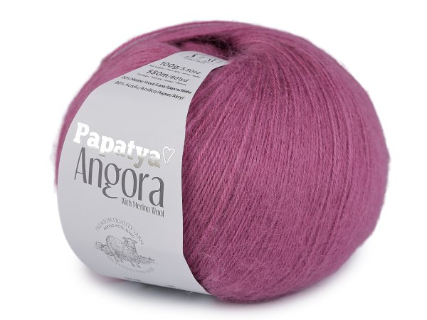 Pletací příze Papataya Angora 100 g