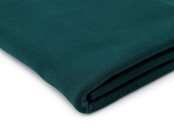 Úplet bavlněný elastický žebrovaný - tunel