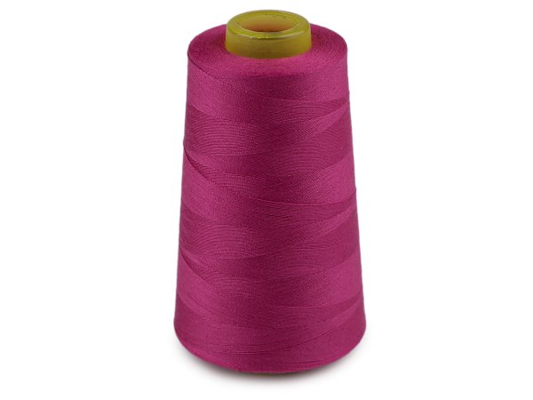Polyesterové nitě pro overlocky i klasické šití návin 3000 yards PES 40S/2