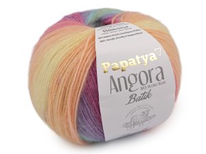 Pletací příze Papatya Angora Batik 100 g