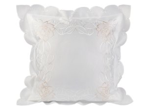 Povlak na polštář vyšívaný 45x45 cm