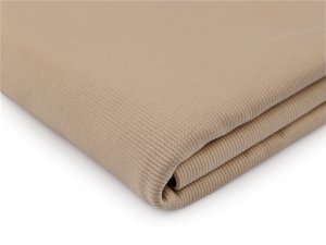 Úplet bavlněný elastický žebrovaný - tunel