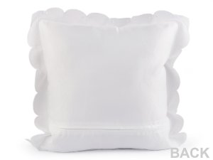 Povlak na polštář vyšívaný 45x45 cm