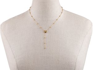 Náhrdelník z nerezové oceli srdce