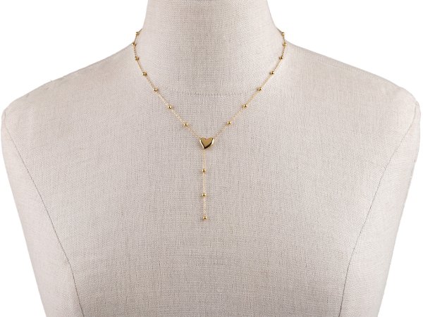 Náhrdelník z nerezové oceli srdce