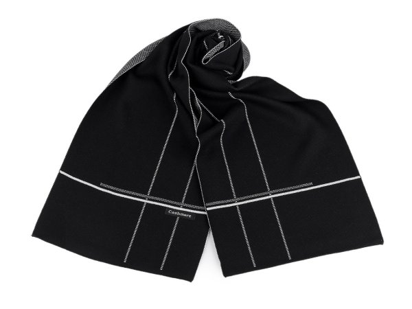 Pánská šála 30x170 cm