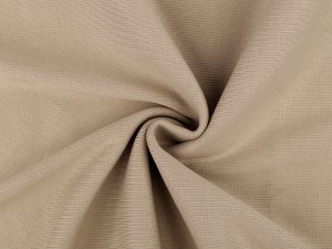 Úplet bavlněný elastický žebrovaný - tunel