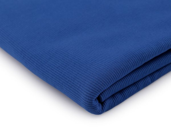 Úplet bavlněný elastický žebrovaný - tunel