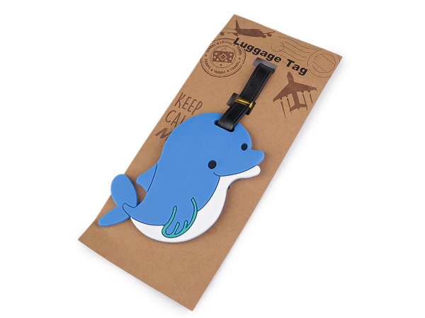 Jmenovka / visačka na kufr zvířátka