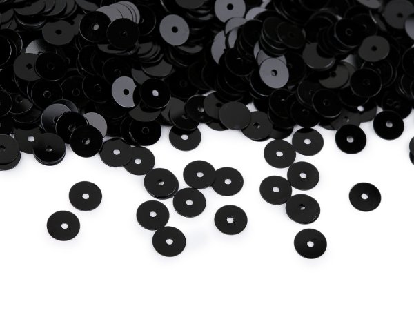 Flitry hladké Ø6 mm metalické