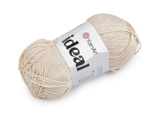 Bavlněná pletací příze Ideal 50 g