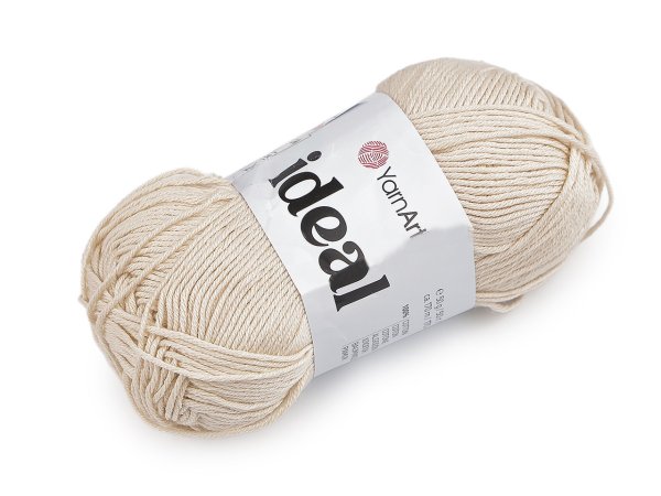 Bavlněná pletací příze Ideal 50 g