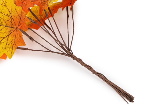 Umělé listy na drátku 10 ks
