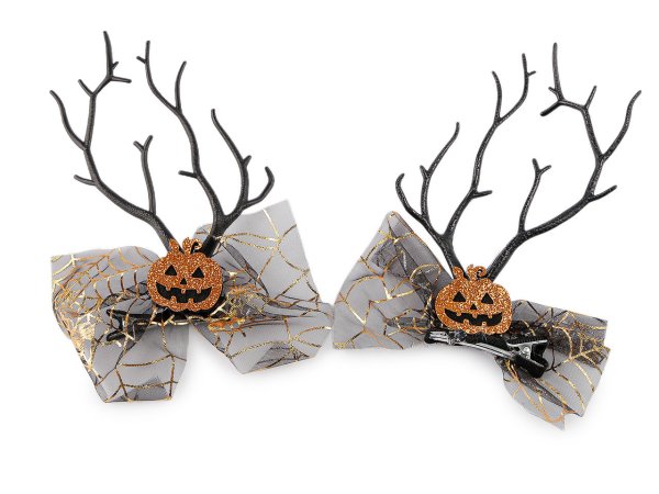 Párty sponky do vlasů Halloween / čarodějnice
