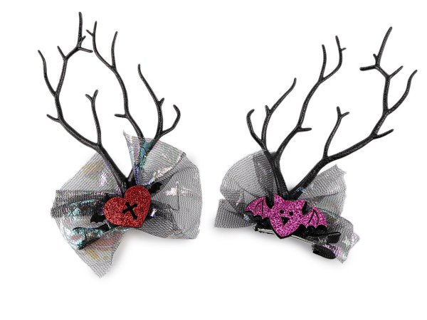 Párty sponky do vlasů Halloween / čarodějnice