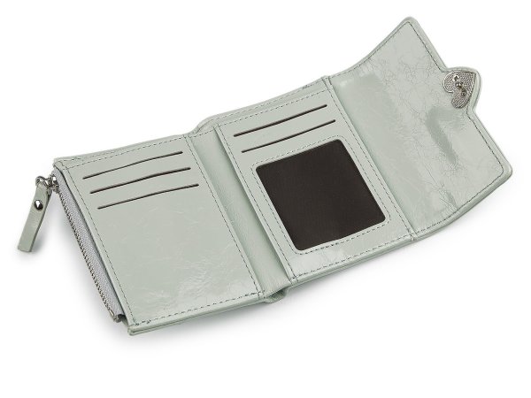 Dámská peněženka srdce 9x11,5 cm